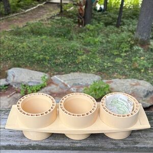 Vintage 1978 Tuppercraft Trio Planter